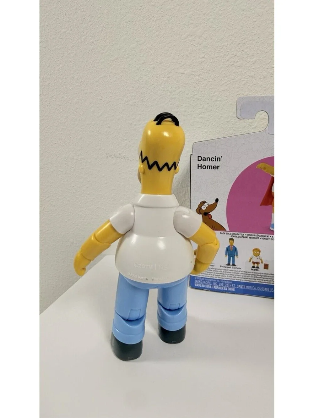 Lot Of 3 Bart And Homer Simpsons Jakks Pacific The Simpsons Action Figure